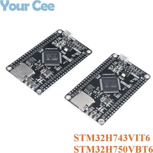STM32 STM32H7 STM32H750VBT6 STM32H743VIT6 Development Board Module STM32 System Board M7 Core Board TFT Interface with USB Cable