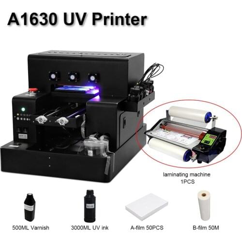 A4 UV DTF Printer for Phone case Wood Mug Cups Bottle Glass Metal UV Transfer Sticker A4 UV Printing Trasnsfer Machine new