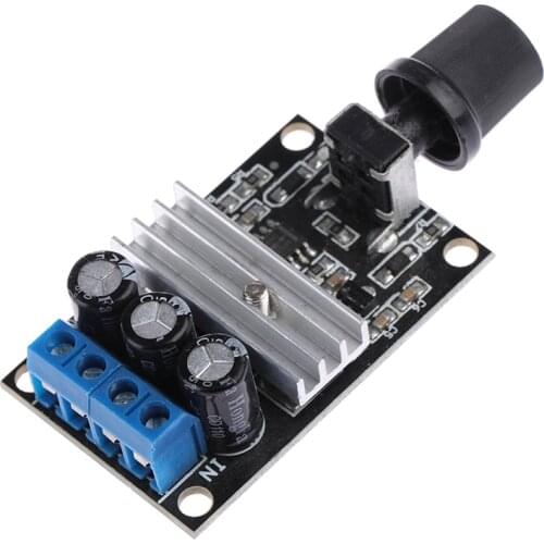 PWM Motor Speed Controller Governor Stepless Speed Regulator LED Dimmer Speed Control For Home LED Light Control DC 5V-16V 10A