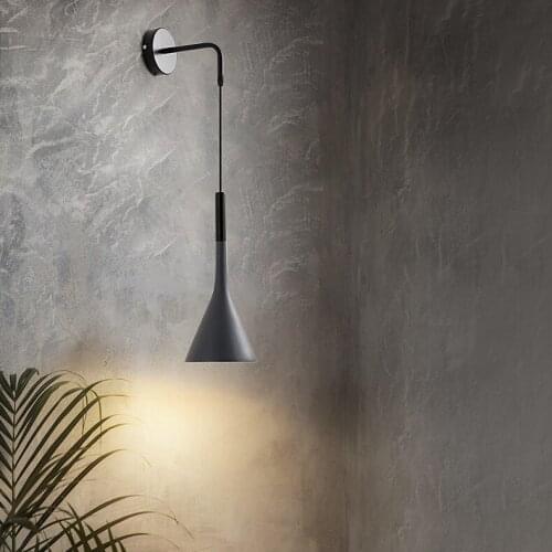 Modern mirror light glass ball corridor bedside dining room monkey lamp espelho