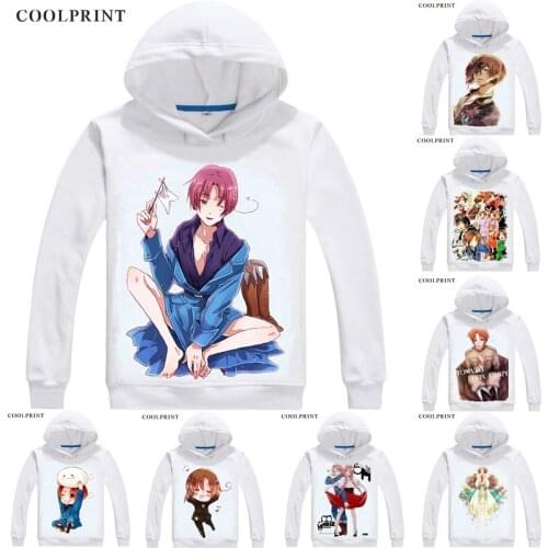 North Italy Brothers Feliciano Vargas Mens Hoodies Axis Powers Hetalia Men Sweatshirt Streetwear Anime Hoodie Print Long Hooded
