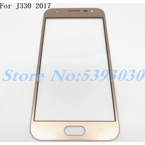 Top Quality 5.0" For Samsung Galaxy J3(2017) J3 Pro J330 J330F J3Pro Front Out LCD Glass Lens Cover (not LCD and touch screen)