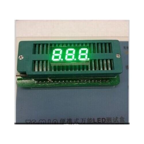 0.28inch 3digits green 8 segment led display 2381AGG/2381BGG 10pcs