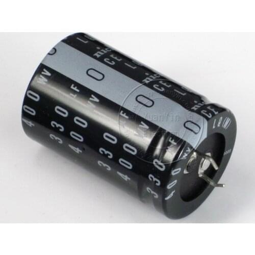 2PCS/10PCS nichicon original new 400V330UF LQ capacitor capacitance electrolytic capacitors 330U400V free shipping