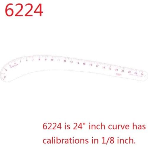 24" Plastic Curve Ruler Vary Form #6224
