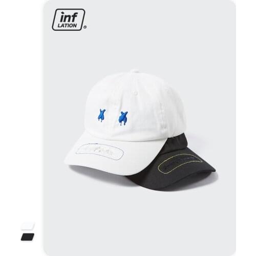 INFLATION Cool Hip Hop Baseball Caps Men Streetwear 2021 Fashion XX Embroidery Sun Hats Unisex Summer Outdoor Caps