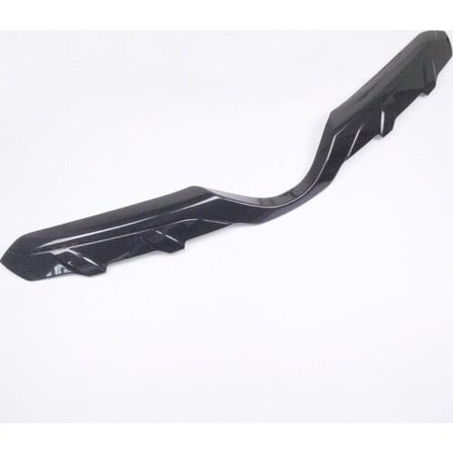 For Toyota C-HR 2016 2017 2018 Outer Front Upper Grill Grille Decoration Molding Trim Carbon Fiber Style 1pc Car Styling