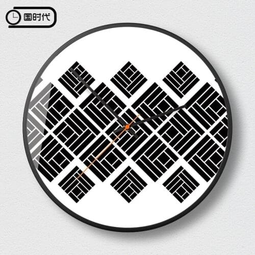 Creative Art Luxury Wall Clock Modern Design Simple Clock Wall Bedroom Metal Kitchen Klok Fashion Living Room Decoration AA50ZB
