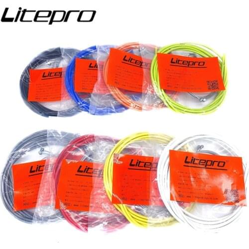 Litepro Mountain Road Bicycle Brake Line Pipe Hose Tube Set Folding Bike Transmission Shif Cables Sets Parts