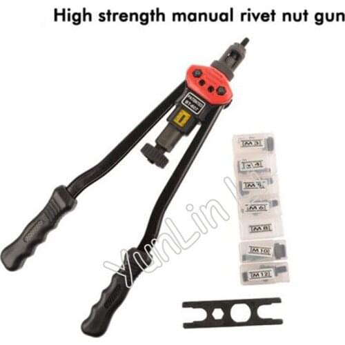 Strong Type Pull Rivet Nut Riveting Gun Hand Riveting Nut Gun Double Riveting Gun BT607 M3-M12