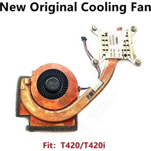 New Original For Lenovo Thinkpad T420 T420i Cooling Fan Heatsink Radiator Cooler FRU:04W0409