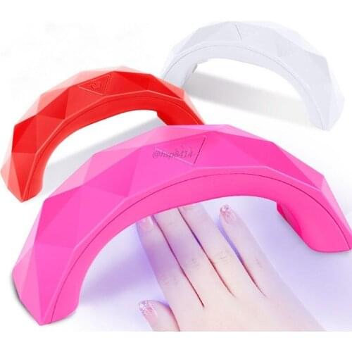 Portable 9W Mini UV Dryer UV Resin Curing Lamp 30s Timer Nail Art Manicure Gel Dryer USB Charge Jewerly Making Tools