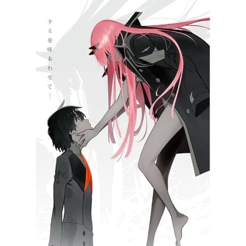 Darling In The Franxx Sexy Anime Figures Silk Prints Modern Painting Posters Wall Art Pictures For Living Room Decoration