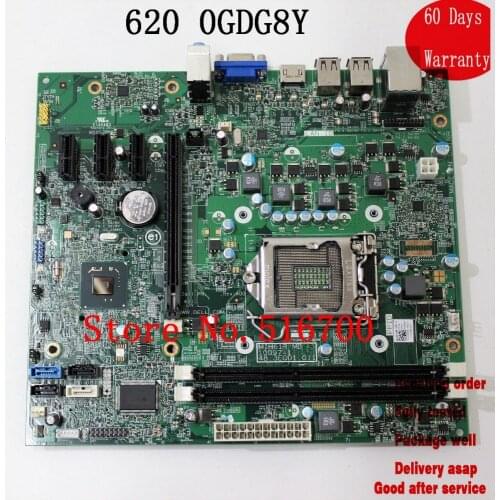 Replacement Motherboard For Dell Inspiron 620 Desktop Motherboard LGA 1155 Socket GDG8Y 0GDG8Y Tested