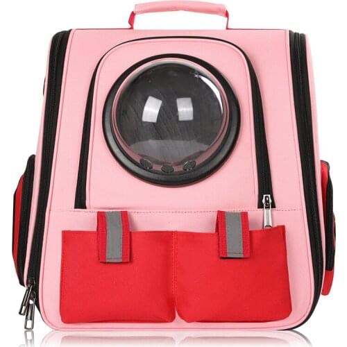 Foldable Dogs Cat Bag Breathable Portable Pet Carrier Bag Outdoor Travel backpack for Cat and Dog pet Backpack