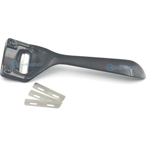 1 PCS Leather Craft Cutting Thinning Knife With 3 pcs Blades Leather Craft Tool scrape