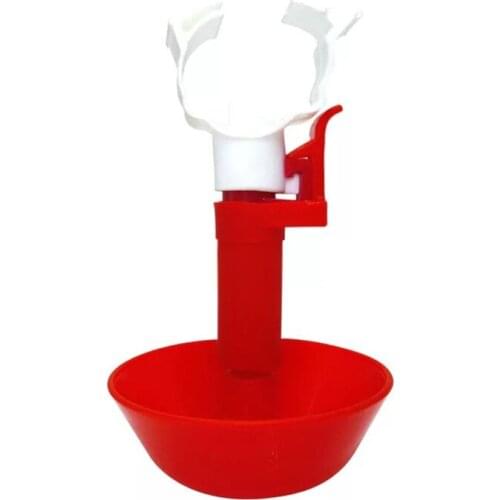 10 Pcs Automatic Quail Drinker Chicken Waterer Bowl Chicken Drinker Cups Nipple Drinker Farm poultry Chicken