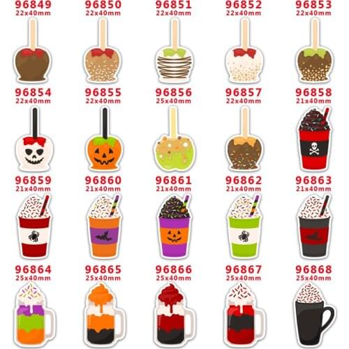 Free shipping 30 pcs cartoon character Halloween Candy planar resin diy craft PR 96849