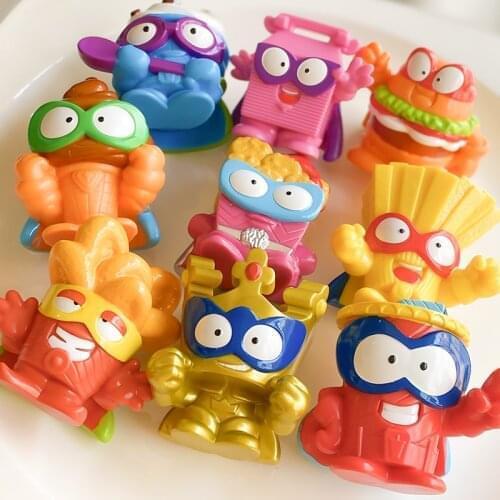 FGHGF MEGA SUPERZING Burger King RIVALS OF KABOOM Collection Kid Gift Extra Action Figures Limited Kid toy Gift