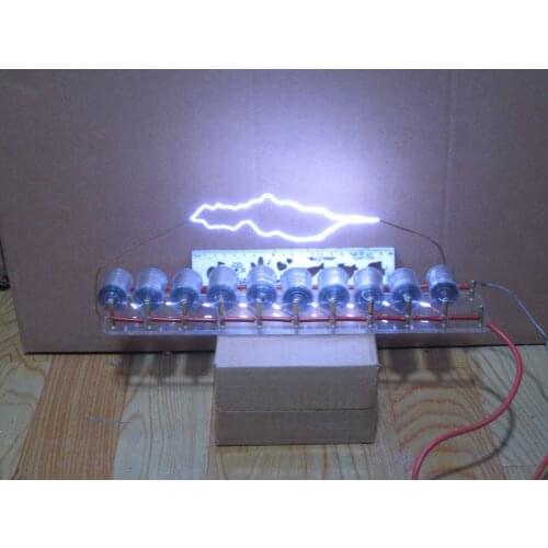Marx Generator with power supply 20 cm electric arc Impulse voltage generator pulse voltage generator