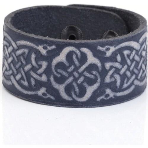 Personality Design Women Men Bracelet Ancient Rope Knot Snake Totem Pattern Amulet Protect The Owner Provide Dropshipping