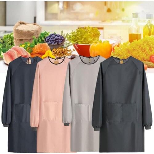 Wear-resistant Convenient Gardening Cleaning Work Apron for Daily Use