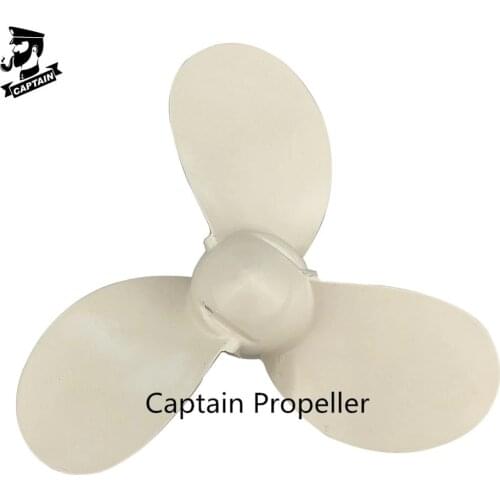 Captain Propeller 7 1/4x5 Fit Yamaha Outboard Engines 2HP Aluminum Pin drive Spline RH 6F8-45942-01-EL