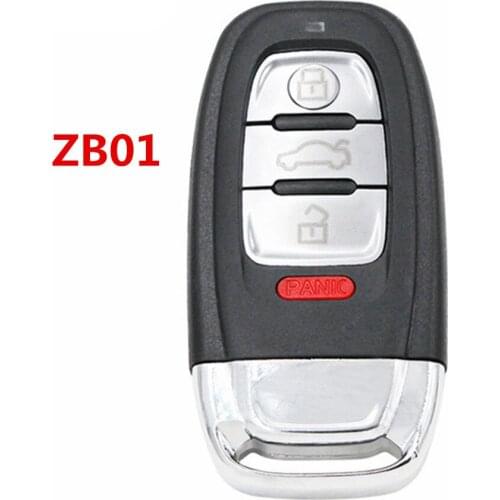 KEYDIY Original ZB Series Smart key ZB01 Multi-functional for Audi Key Model Car Key for KD-X2 Machine