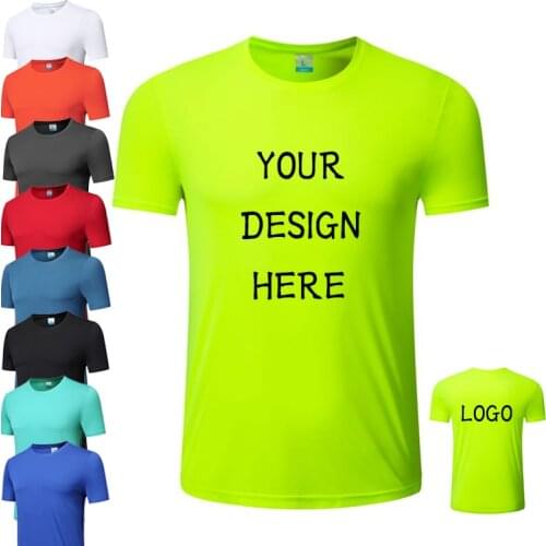 Hot Sale Men 100% Polyester Casual Outdoor Sport Designer T-shirt Make Your Design Text Tee Custom Tshirt Logo