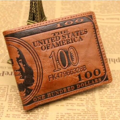 Fashion Wallet Money Bag Solid Color Leather Business Short Wallet Famous Vintage Walltes Multi-card Soft Purse Coin Bag