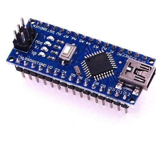 100PCS Nano 3.0 Atmega328P Controller Compatible With For Nano CH340 USB Driver 16MHz No Cable For Arduino