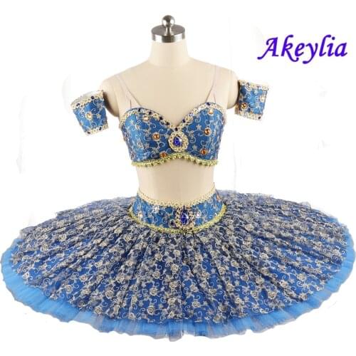 Adult professional Ballet Tutu royal blue Le Corsaire tutu classical competition tutus balle stage dance costume for Women