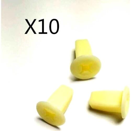 10pcs For Toyota Door Trim Panel Retainer Clips Fixed Buckle