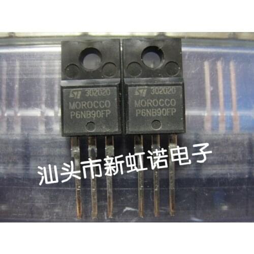 5Pcs/Lot New Original P6NB90FP Guaranteed Quality Integrated circuit Triode In Stock