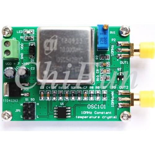 Freeshipping OCXO Frequency reference 10MHz 20M 30M 80M Constant temperature crystal oscillator module