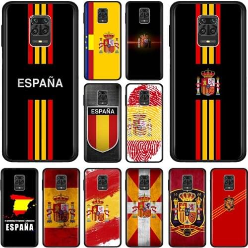 Spain Coat Of Arms Flag Phone Case for Redmi Note 10 9 9S 9T 8 Pro 8T 7 6 Back Cover Redmi 9 9A 9C 7A 8A 7A K30 K40 Pro Coque