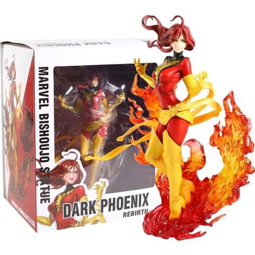 Marvel Bishoujo Statue X-Men Jean Grey Dark Phoenix PVC Figure Collectible Model Toy