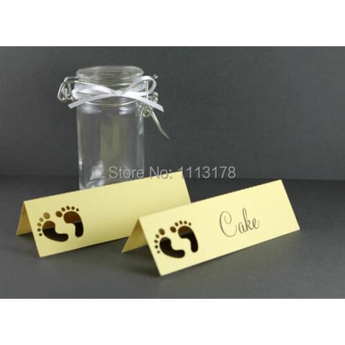 Baby Shower Place Names gold yellow boy Baby Shower Party table name card Baby Shower Ideas, Favor Gift Tags, Place Cards