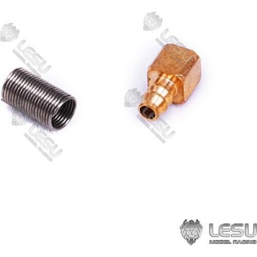 LESU Brass A1 B1 C Nozzle for Scania Hydraulic RC Excavator Dumper Truck Loader Forklift TH16978-SMT3