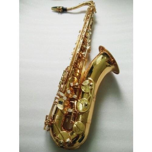 New tenor saxophone model Golden tenor saxophone Mouthpiece and case