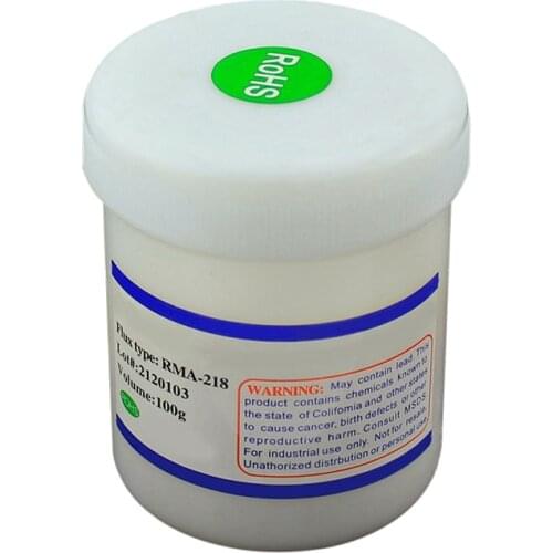 New RMA-218 100g BGA Solder Paste Flux For Reballing Soldering Repair Accessories ( White )