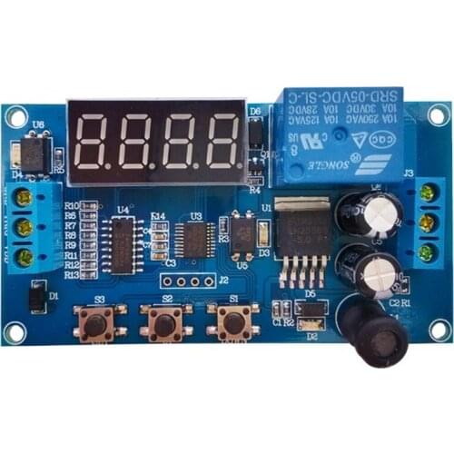 New DC5V 1-channel delay relay module with LED display