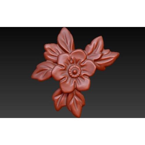 Carvings Flower 3D STL Model Relief Home Decor for CNC Router 3D Printer Artcam Aspire Cut3d 3D furniture decoration Decor