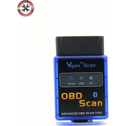 Factory price MINI ELM 327 Bluetooth 2.1 Vgate Scan OBD2 / OBDII ELM327 V2.1 Code Scanner supports OBD-II protocols