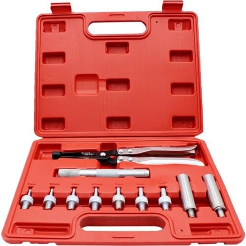 11pcs Auto Valve Stem Seal Plier Seating Pliers Remover Installer Tool Kit Set free shipping