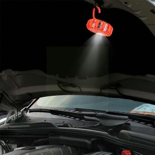 3pcs/set Road Flares Car Emergency Light Help Flash Approved Flare Strobe Lights Safety Magnetic Beacon Dgt V16 Warning O5G7