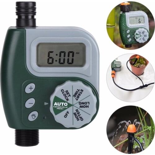 Garden Automatic Watering Timer Electronic Irrigation Controller Garden Watering Control System for Lawn Sprinkler Watering Tool