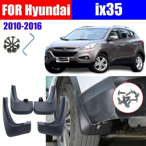 For Hyundai ix35 mudguards Hyundai fenders ix35 mud flaps splash guards car accessories auto styling 2010-2016