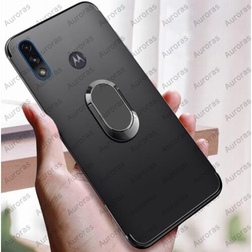 Auroras For Motorola E7 Power Case Full Protection Soft Silicone Matte With Ring Cover For Moto E7 Power Phone Case Funda Cover