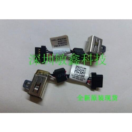 FOR Dell Latitude 13 7350 DC30100ST00 A14891 DC Power Jack PORT Socket Cable Wire